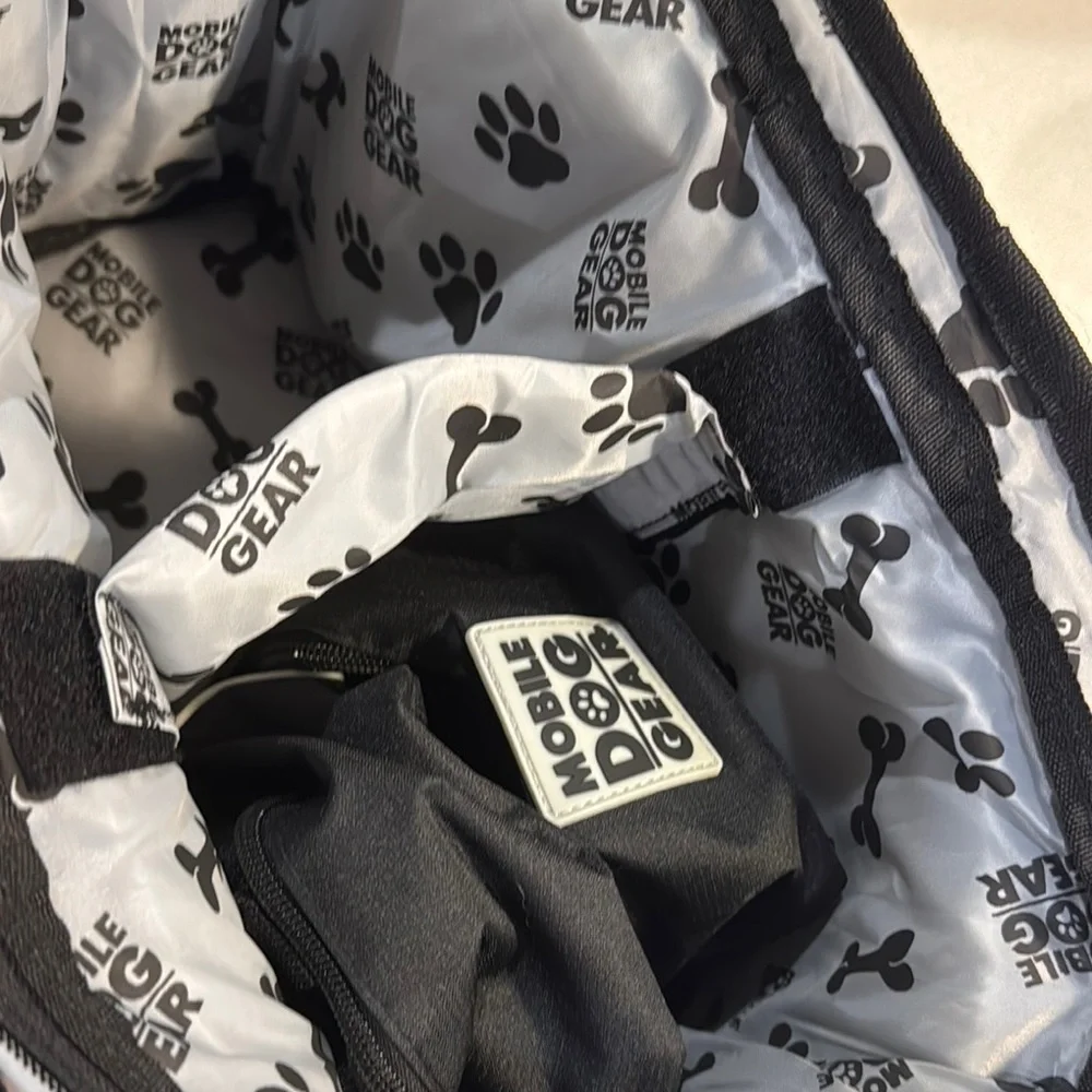 Mobile dog gear bag